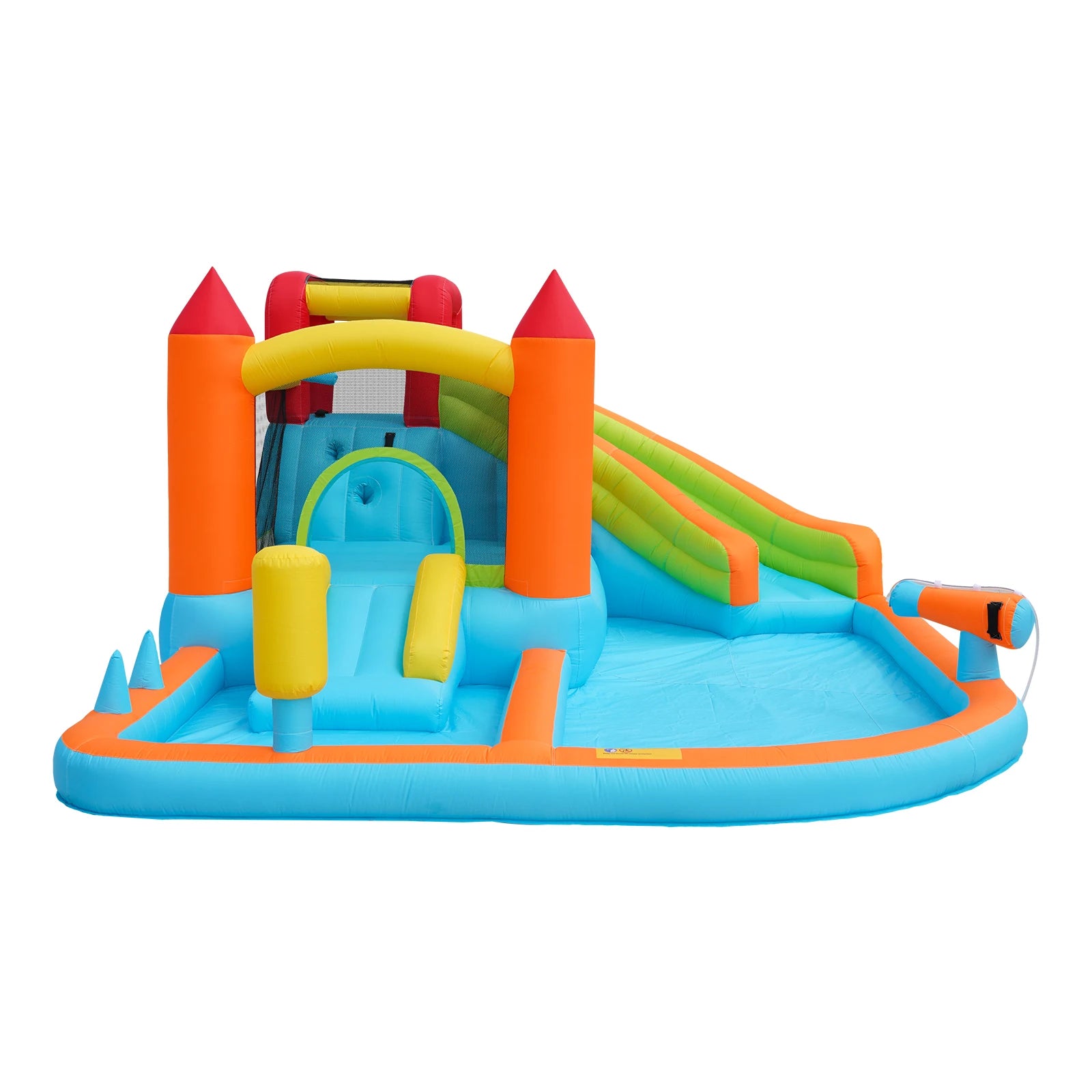 Toboggan aquatique du château gonflable multijeux