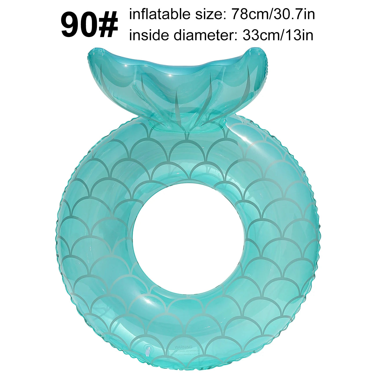 Bouée gonflable sirène ambiancefête piscine originale