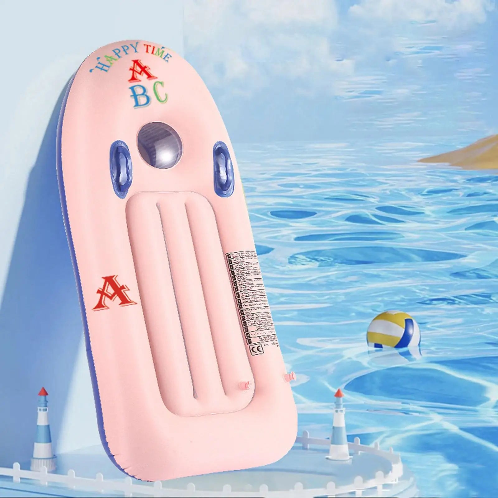 Bouée gonflable enfant utilisation à la plage