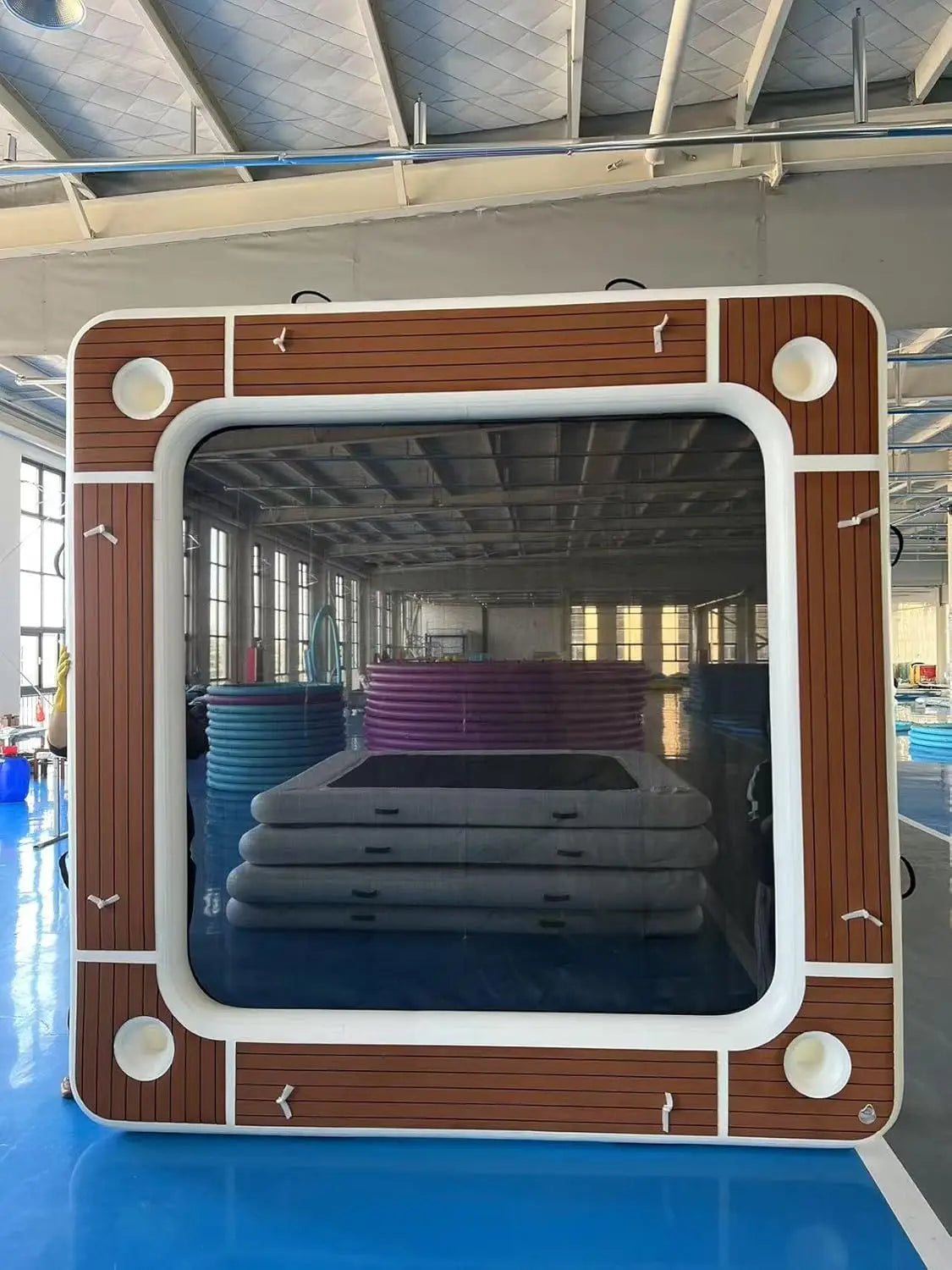 Plateforme Flottante Gonflable Hamac Aquatique - installation facile