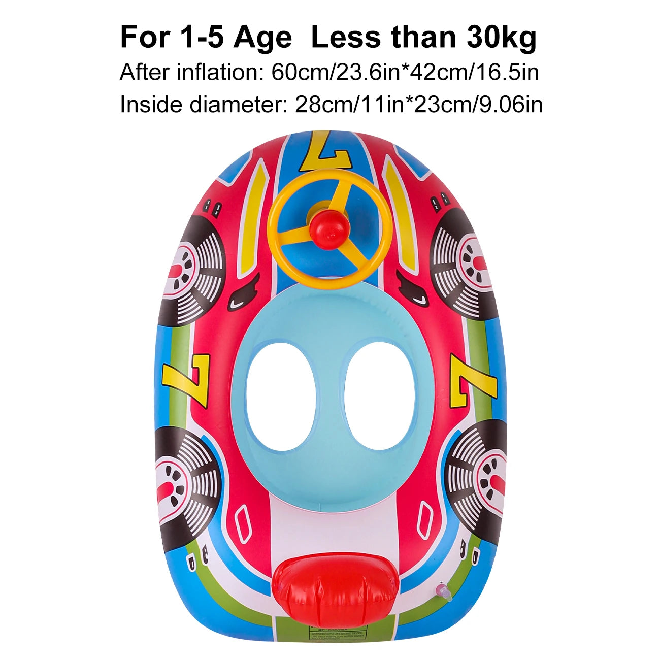 Flotteur piscine gonflable rose famille