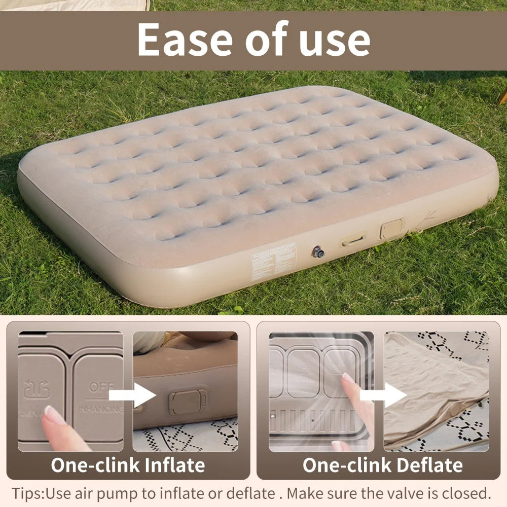 Structure en colonnes d'air nid d'abeille du matelas gonflable