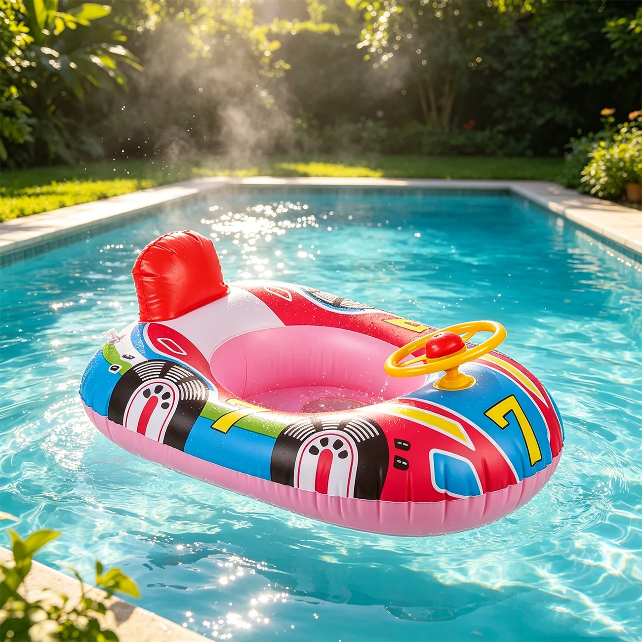 Flotteur volant gonflable pour jeux aquatiques