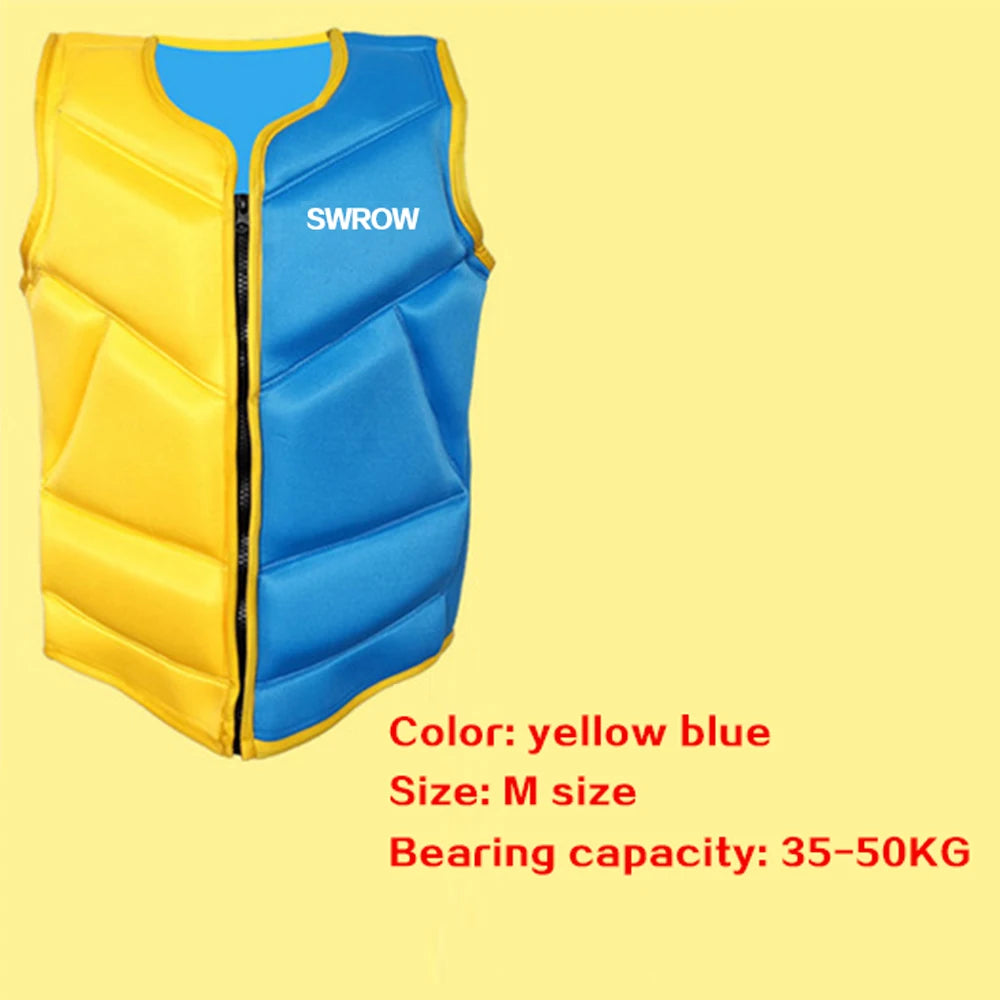 Gilet de flottabilité néoprène finition qualité