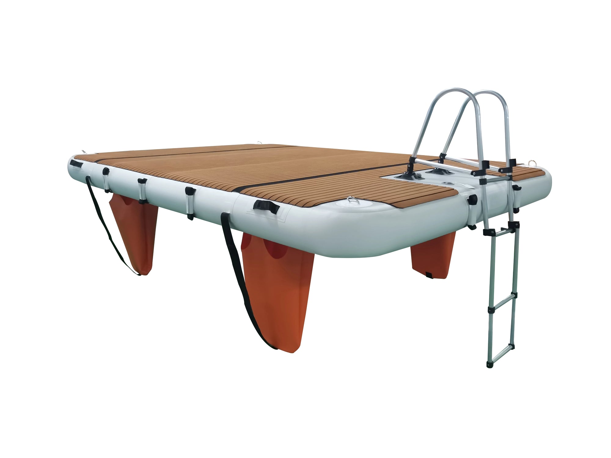 Utilisation de la plateforme flottante gonflable S6 pour le yoga