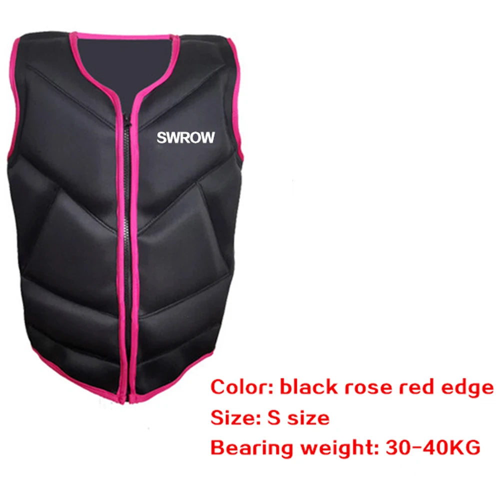 Gilet de flottabilité néoprène ajustable