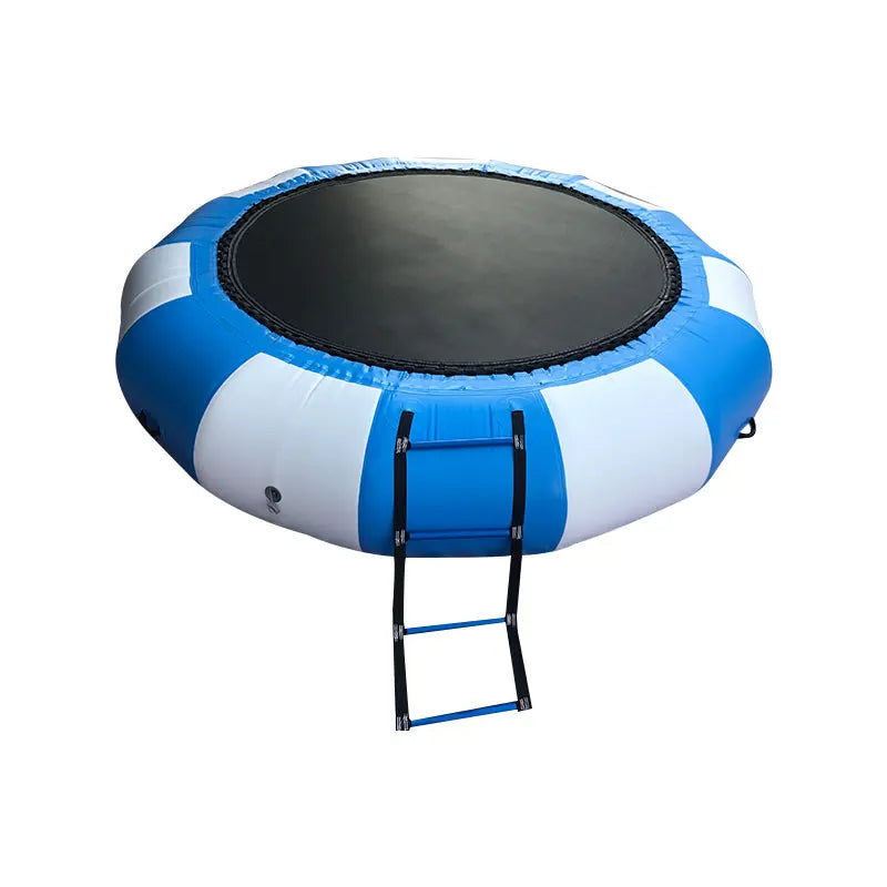 Trampoline gonflable surface lisse