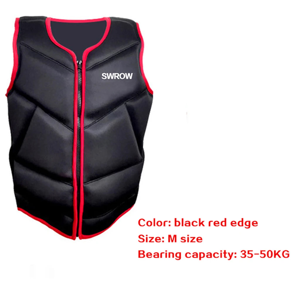 Gilet de flottabilité néoprène pour sports nautiques
