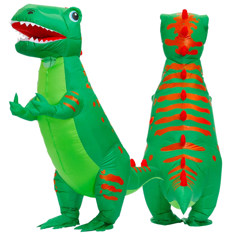 T-Rex gonflable adulte 150-195 cm plusieurs coloris