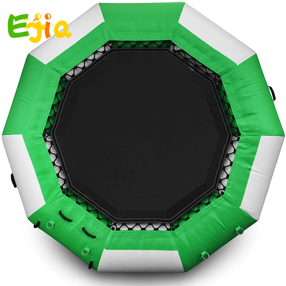 Trampoline gonflable échelle d'accès facile