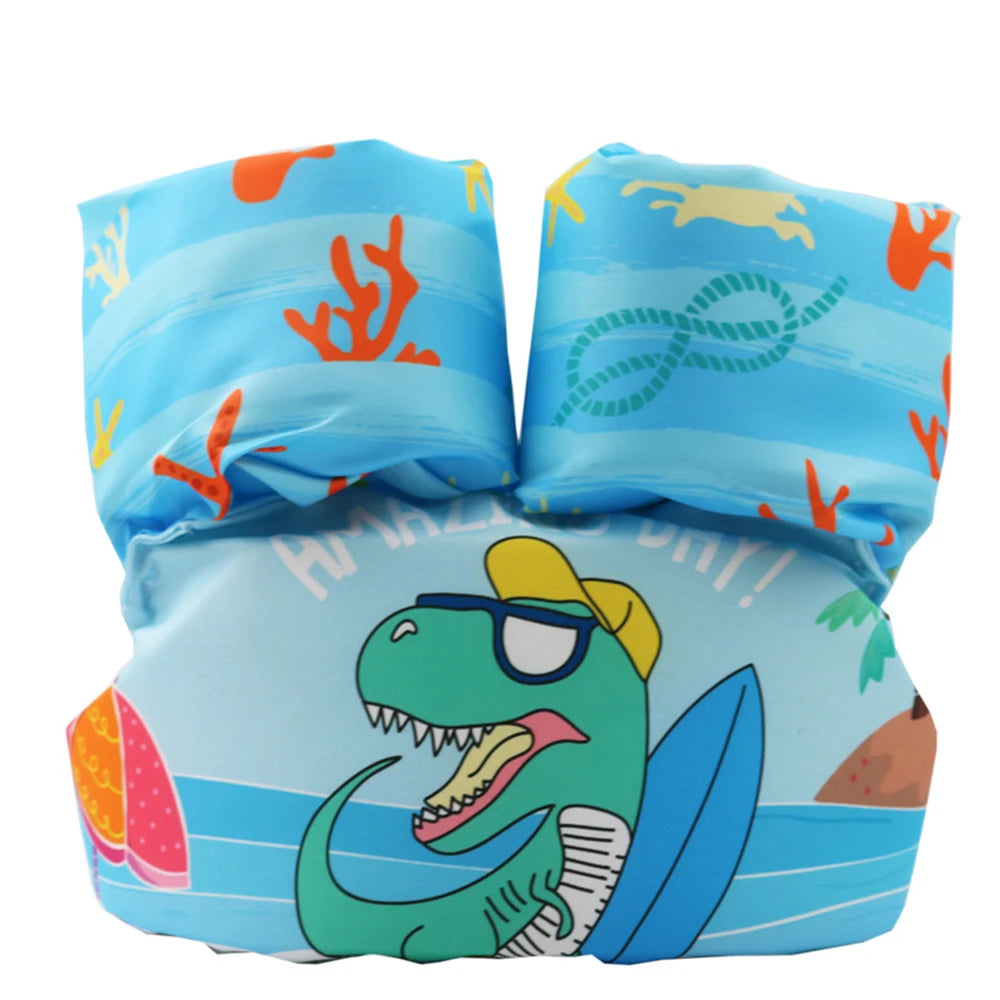 Gilet de sauvetage gonflable enfant design coloré