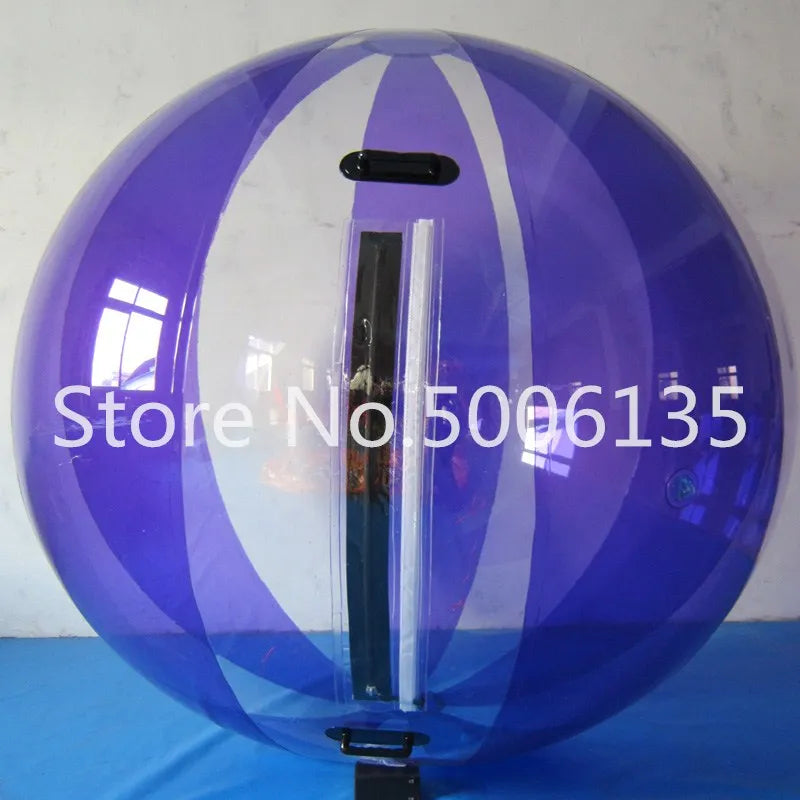 Zorb ball gonflable en parc de loisirs
