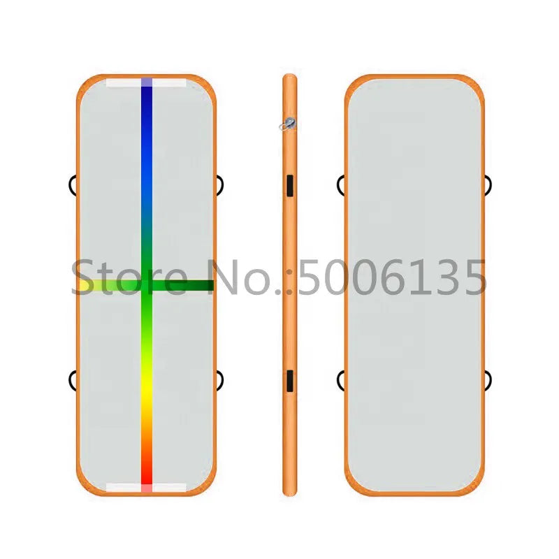 Tapis gonflable surface antiderapante