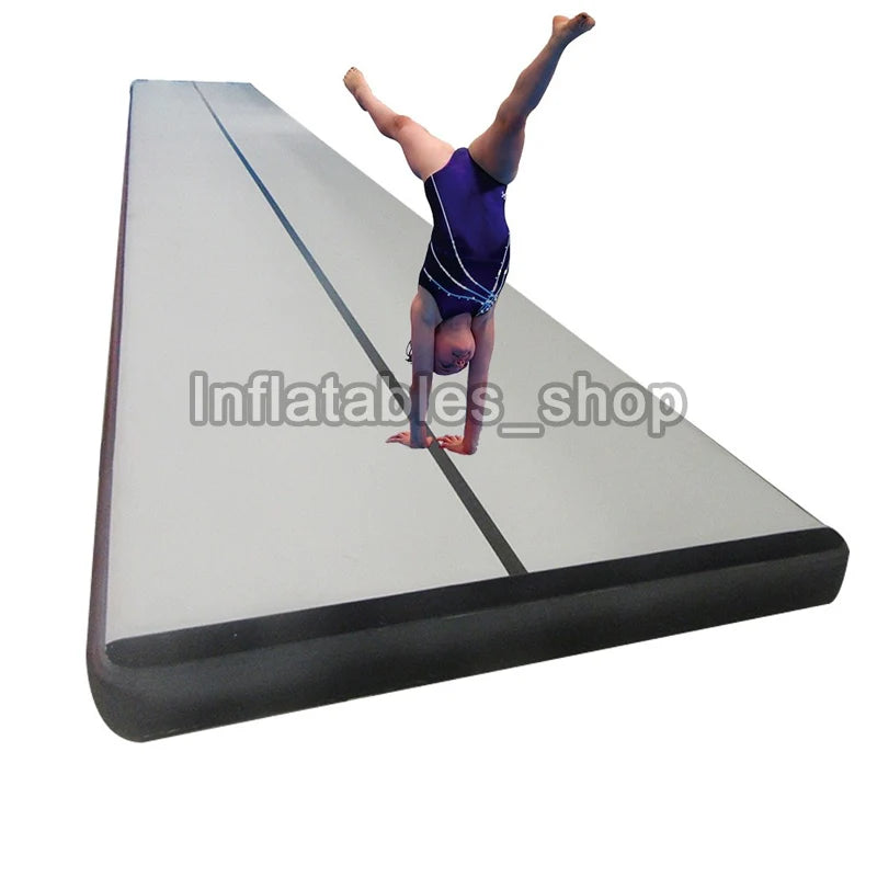 Tapis gonflable gymnastique motif ligne simple