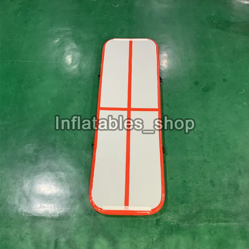 Tapis gonflable gymnastique professionnel déplié variante 21