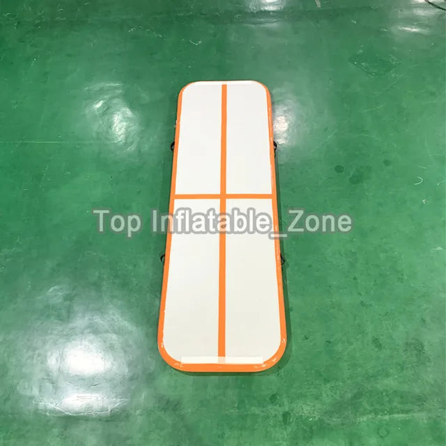 Tapis gonflable air track utilisé pour le yoga