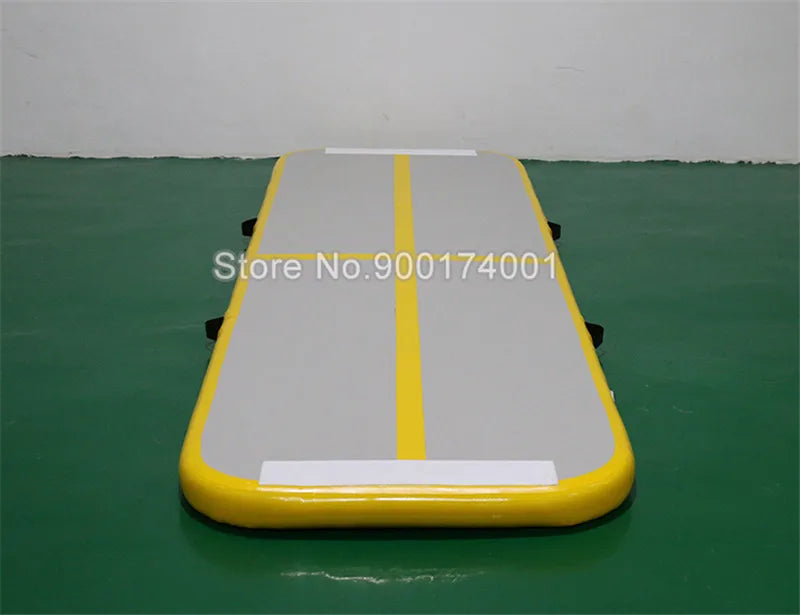 Tapis gonflable gymnastique coloris noir