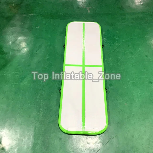 Tapis gonflable gymnastique avec accessoires