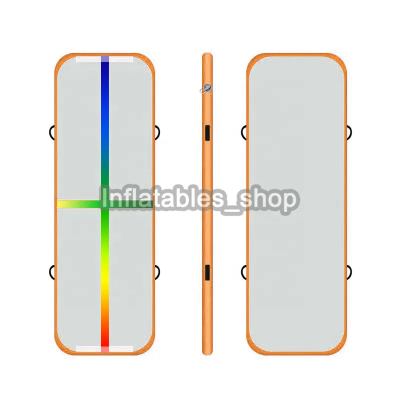 Détail de la surface du tapis gonflable de gymnastique variante 22