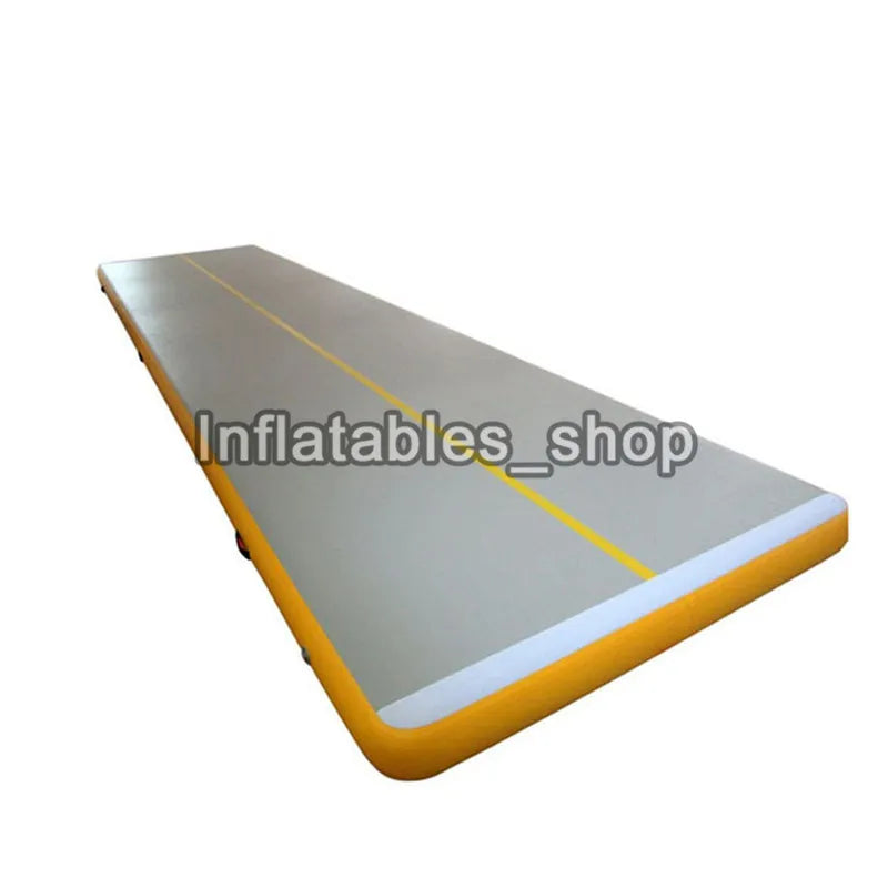 Tapis gonflable gymnastique coloris noir
