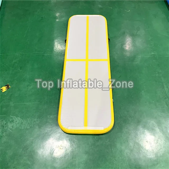 Tapis gonflable gymnastique détail des coutures