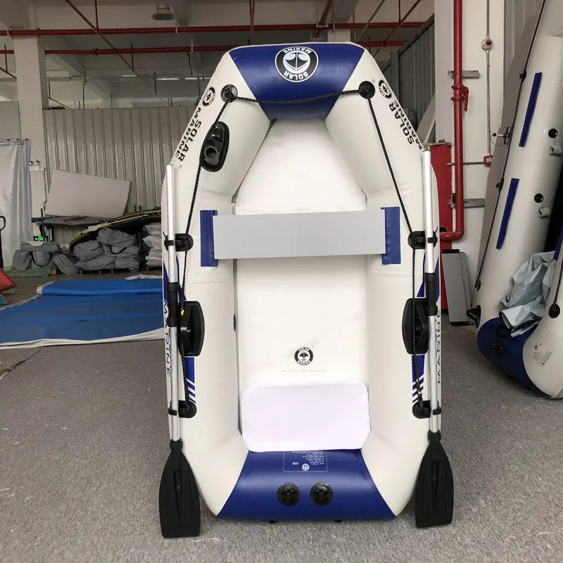 Bateau Gonflable Kayak Solo Compact - en situation d'utilisation