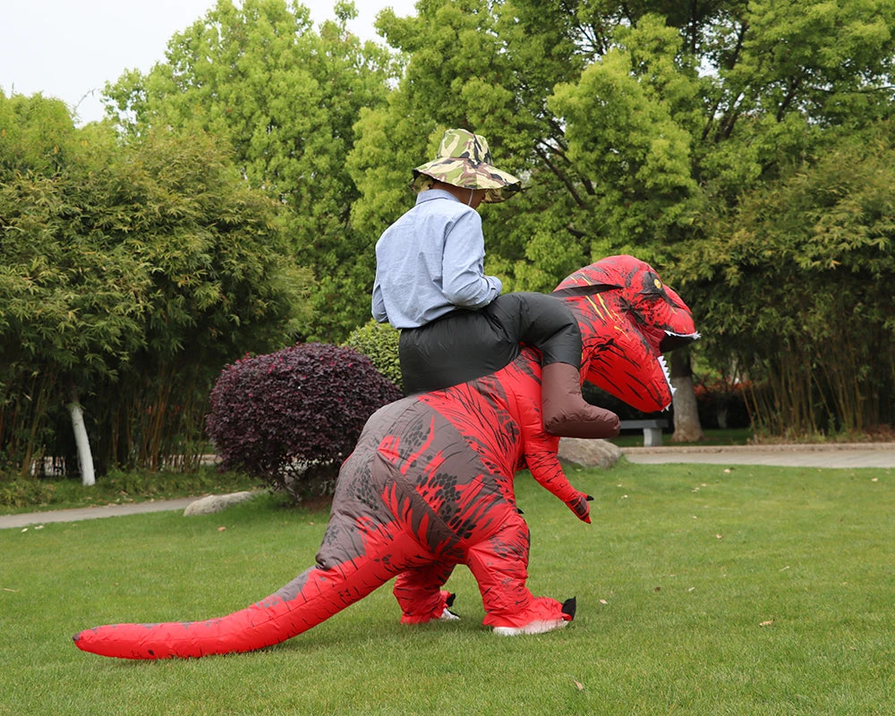 Costume Gonflable Dinosaure T-Rex Géant - qualité de fabrication