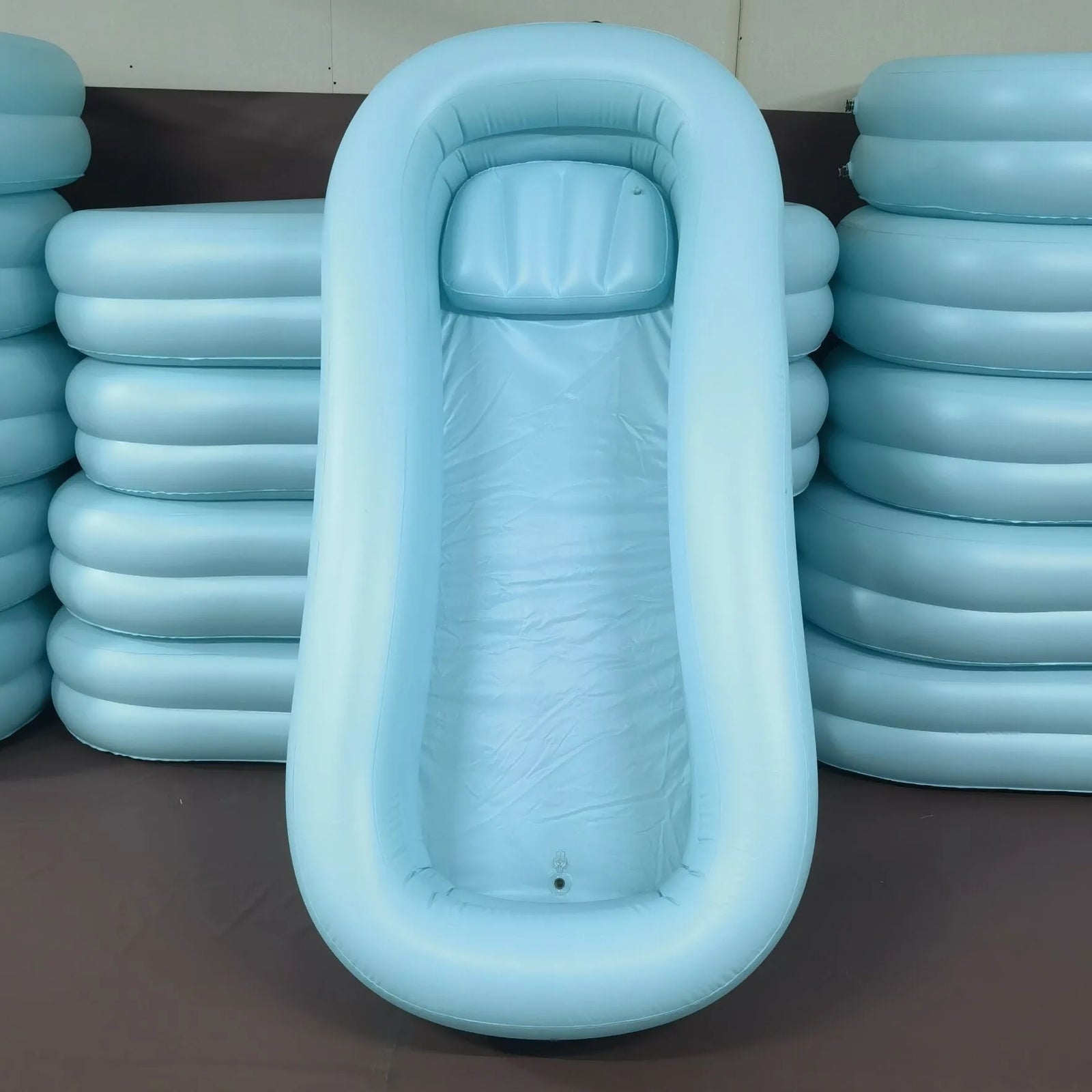 Baignoire gonflable médicale vue d'ensemble