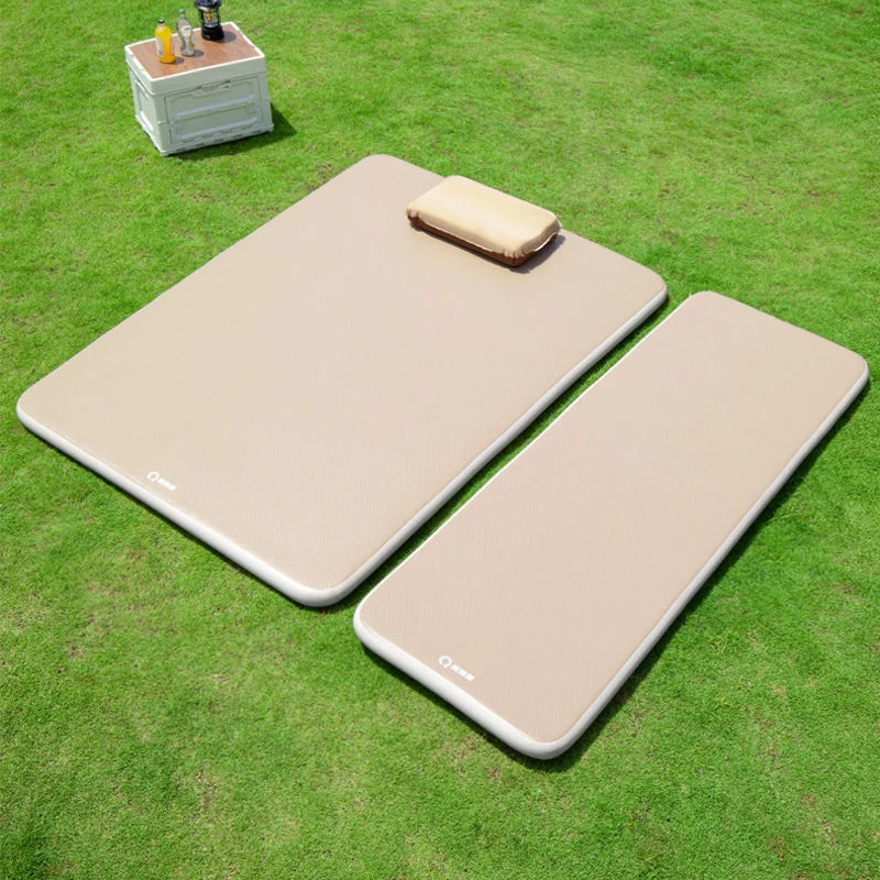 Matelas de camping gonflable compact vue d'ensemble