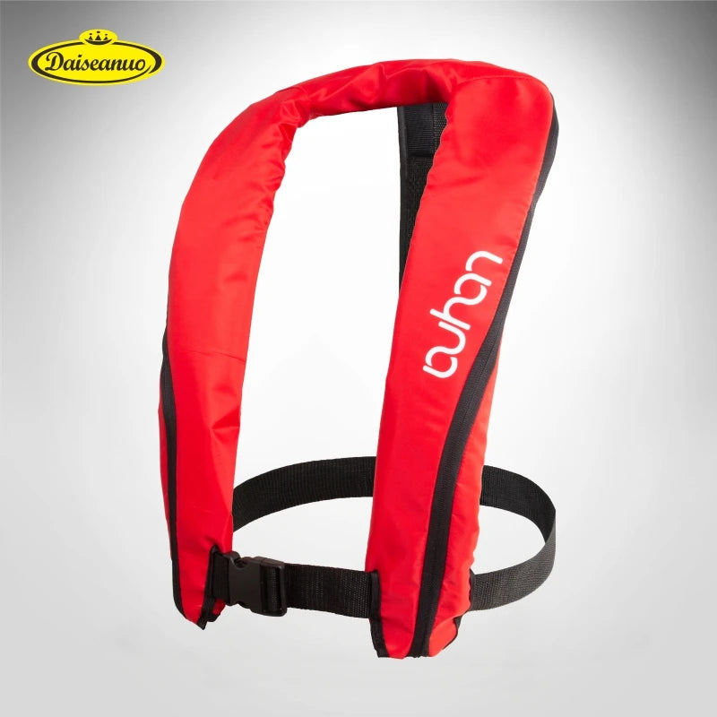 Gilet auto-gonflant 150N orange pour la pêche