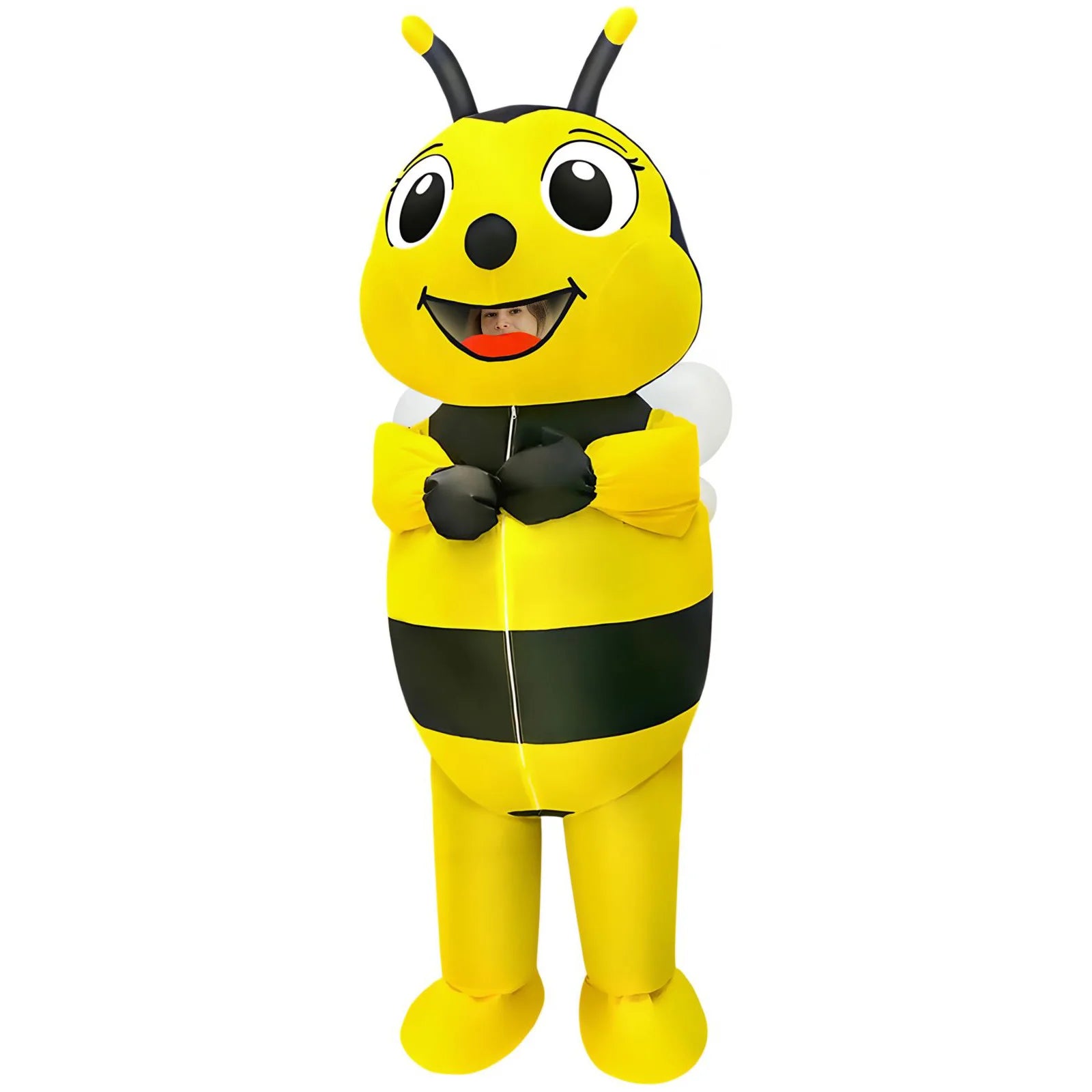 Costume abeille gonflable vue de dos