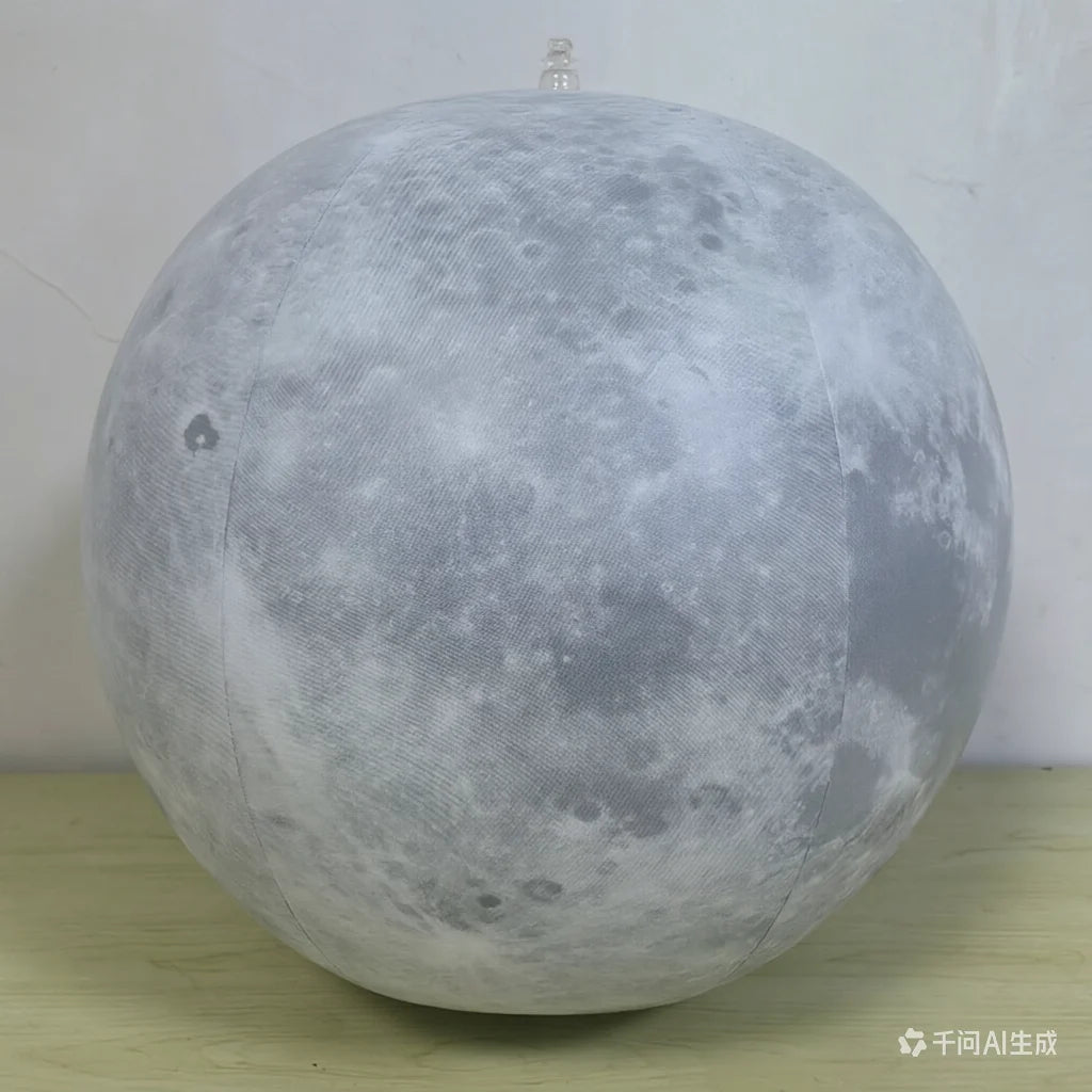 Lune gonflable lumineuse avec télécommande ambiance nocturne