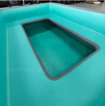 Piscine Gonflable Famille Structure Drop Stitch détail de la structure