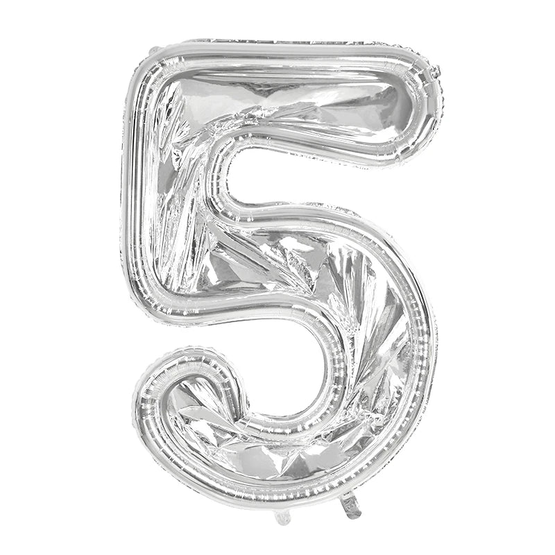 Ballon gonflable chiffre géant pour fête d'anniversaire enfant