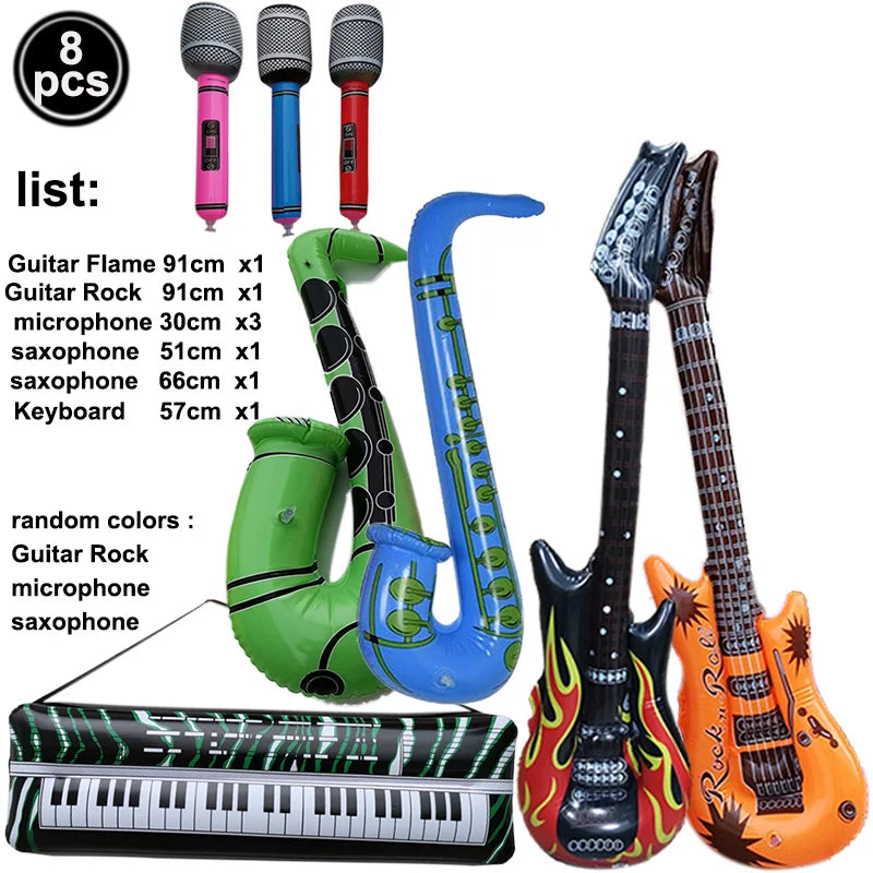 Kit de ballons rock star prêt à l'emploi