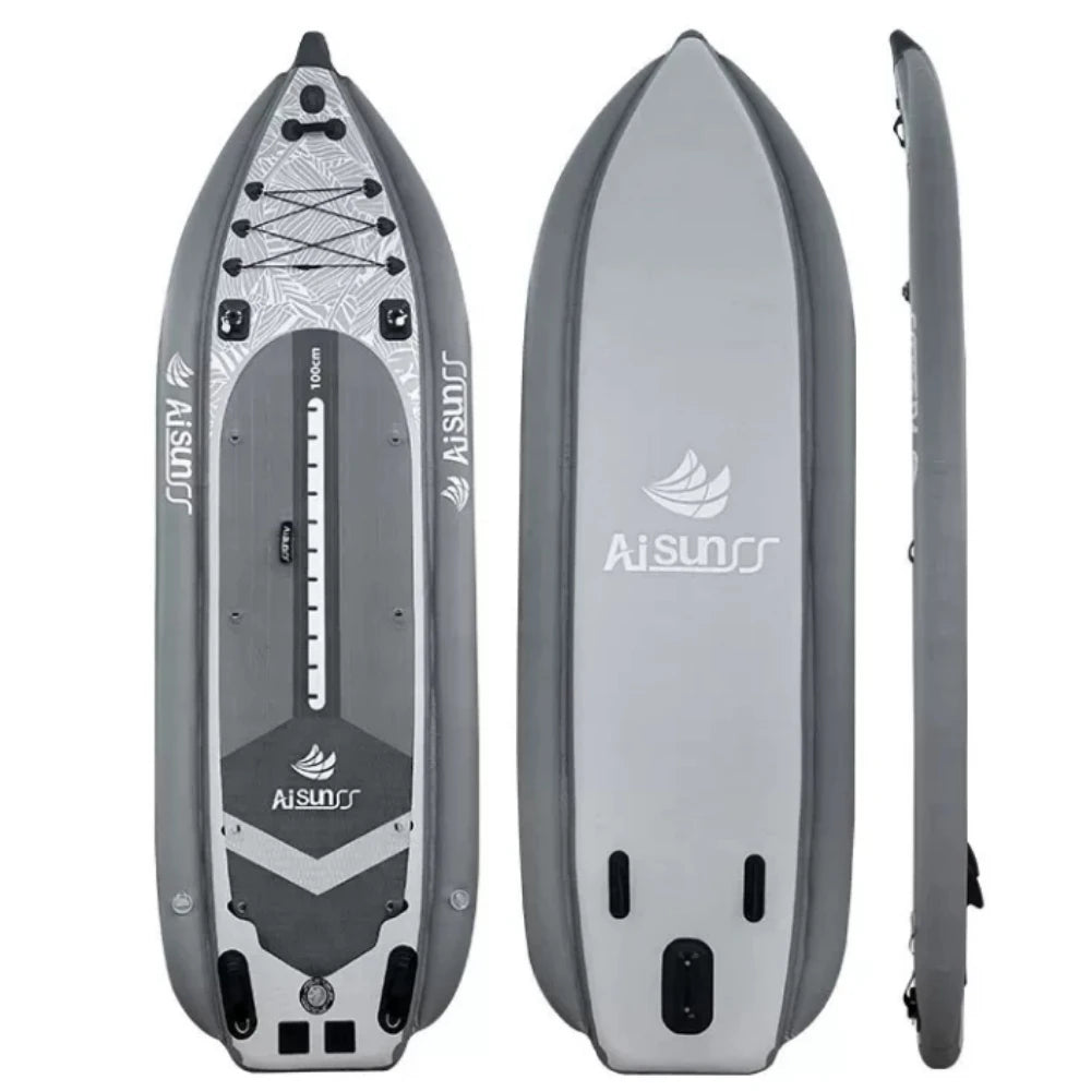 Stand up paddle gonflable pêche vue d'ensemble