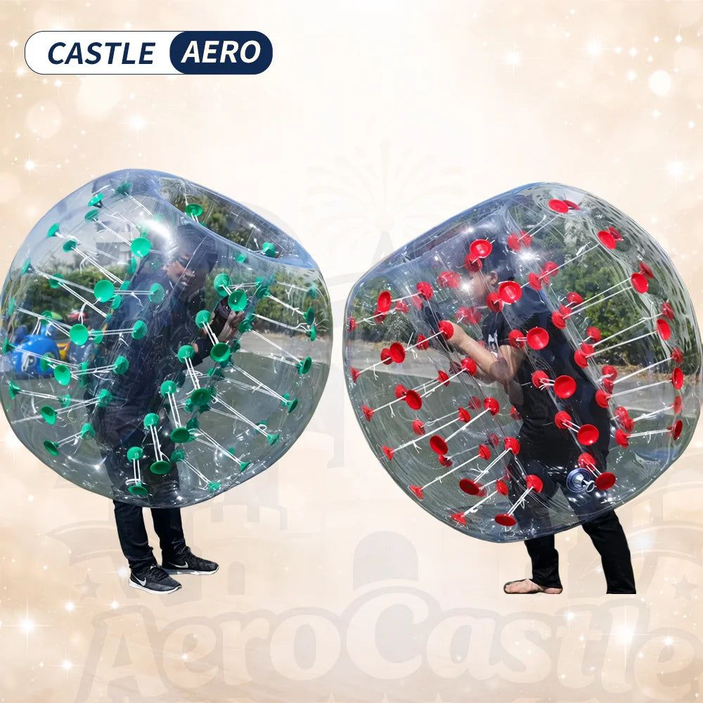Zorb ball gonflable sumo PVC pour enfants en extérieur