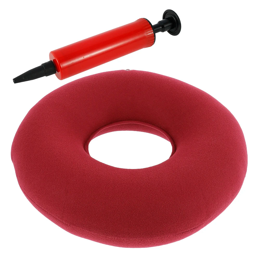 Coussin gonflable plié pour rangement facile