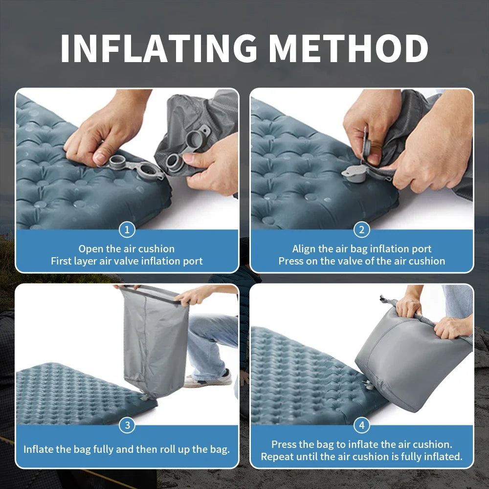 Matelas de camping gonflable isolant R3.5