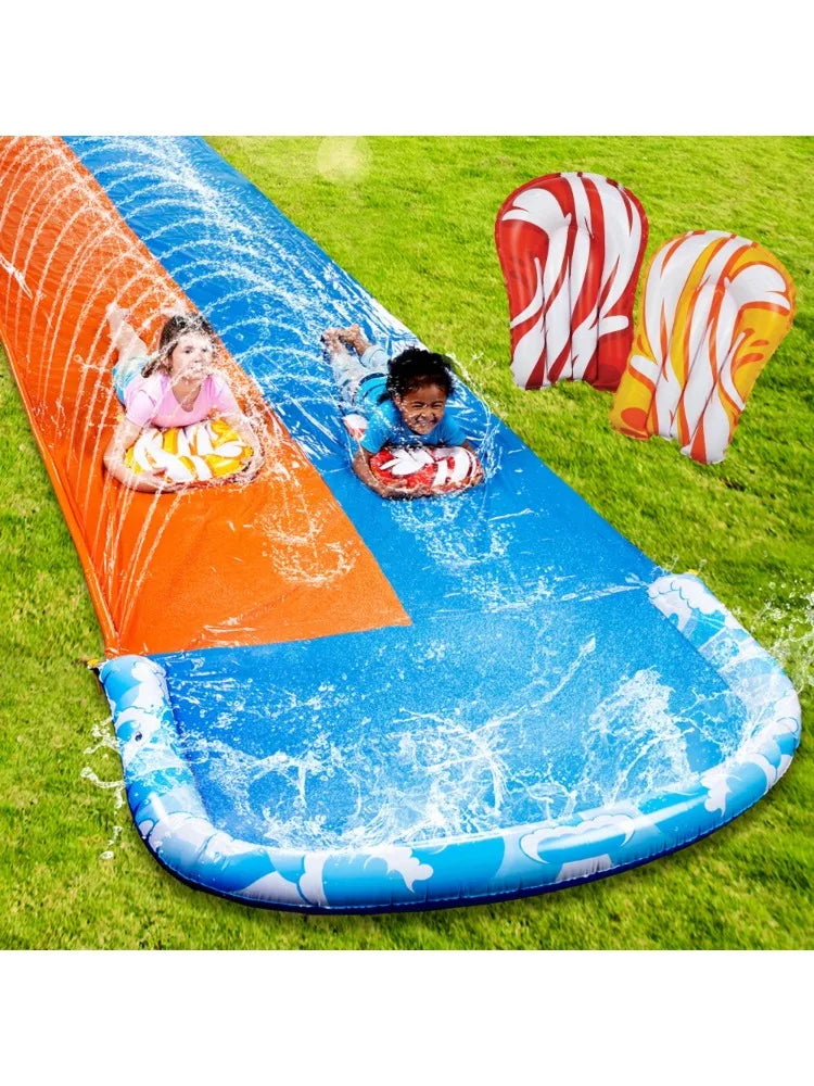 Détail du PVC résistant du toboggan aquatique gonflable