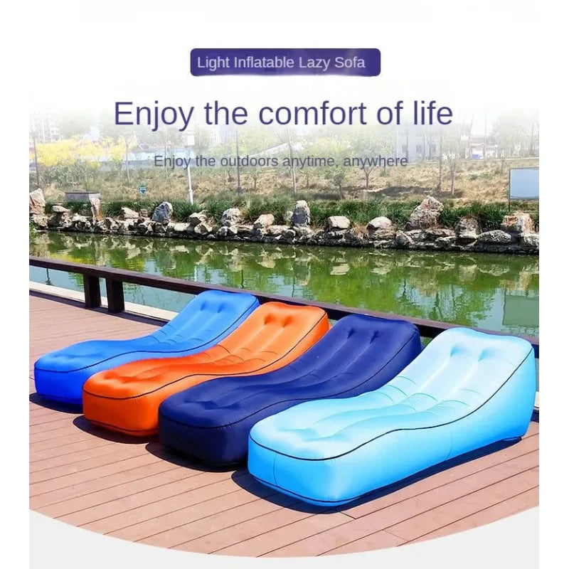 Canapé Gonflable Inclinable Plage Flottant - vue d'ensemble