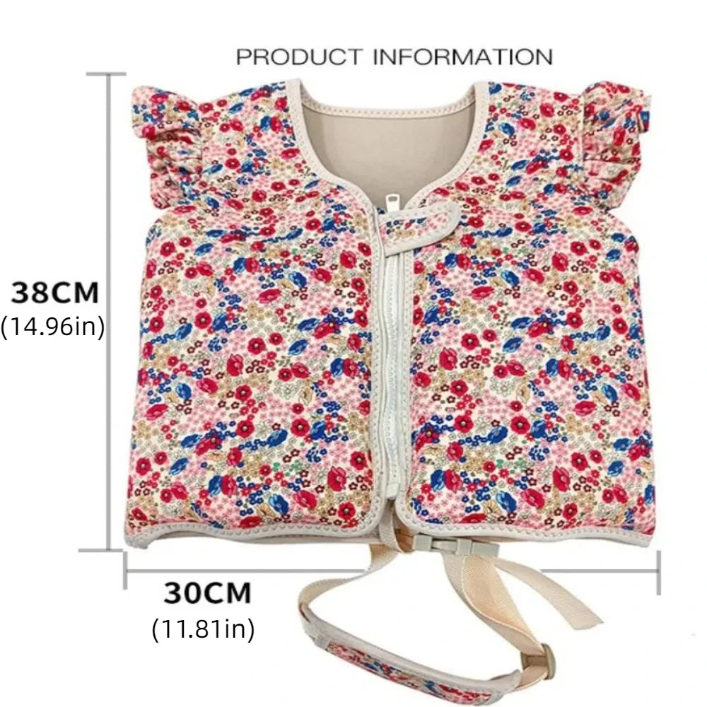 Gilet de flottaison bébé vue de dos
