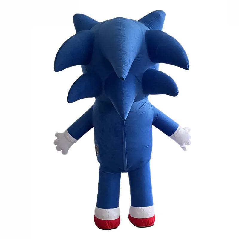 Costume Gonflable Mascotte Chien - zoom sur la finition