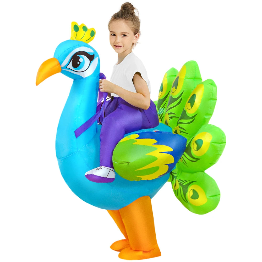 Déguisement gonflable animal alien tableau comparatif tailles