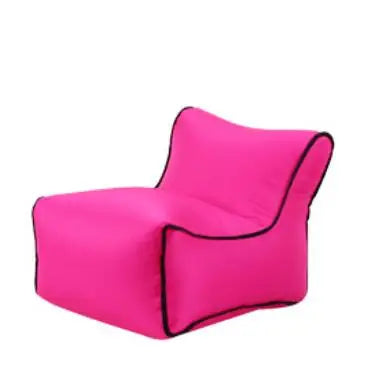 Canapé gonflable compact coloris Gris