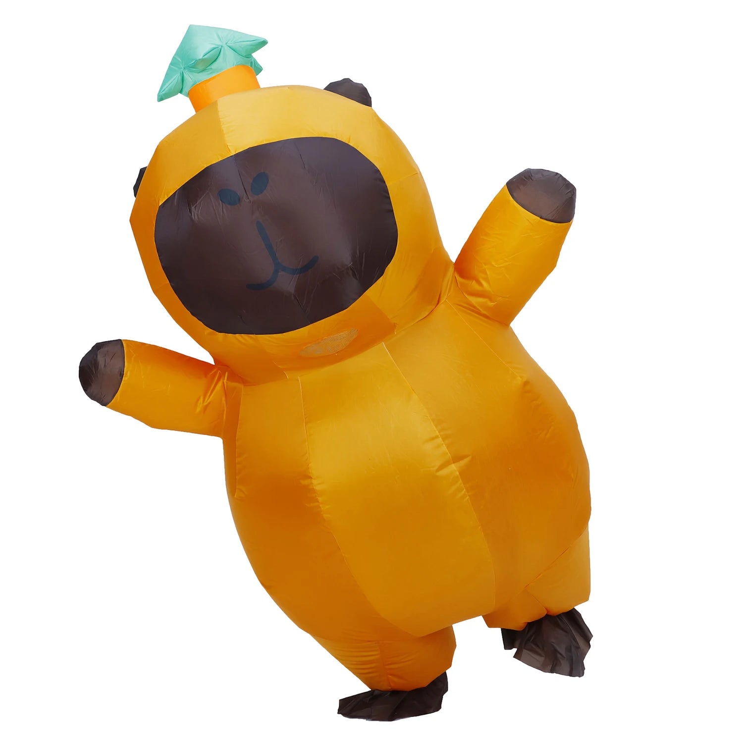 Combinaison gonflable capybara adulte unisexe