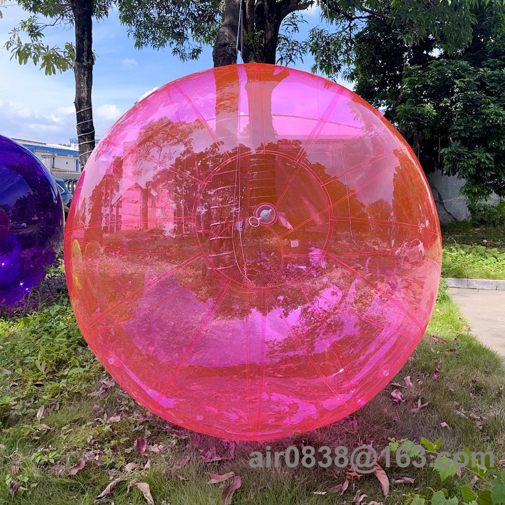 Détail du PVC épais du ballon gonflable transparent