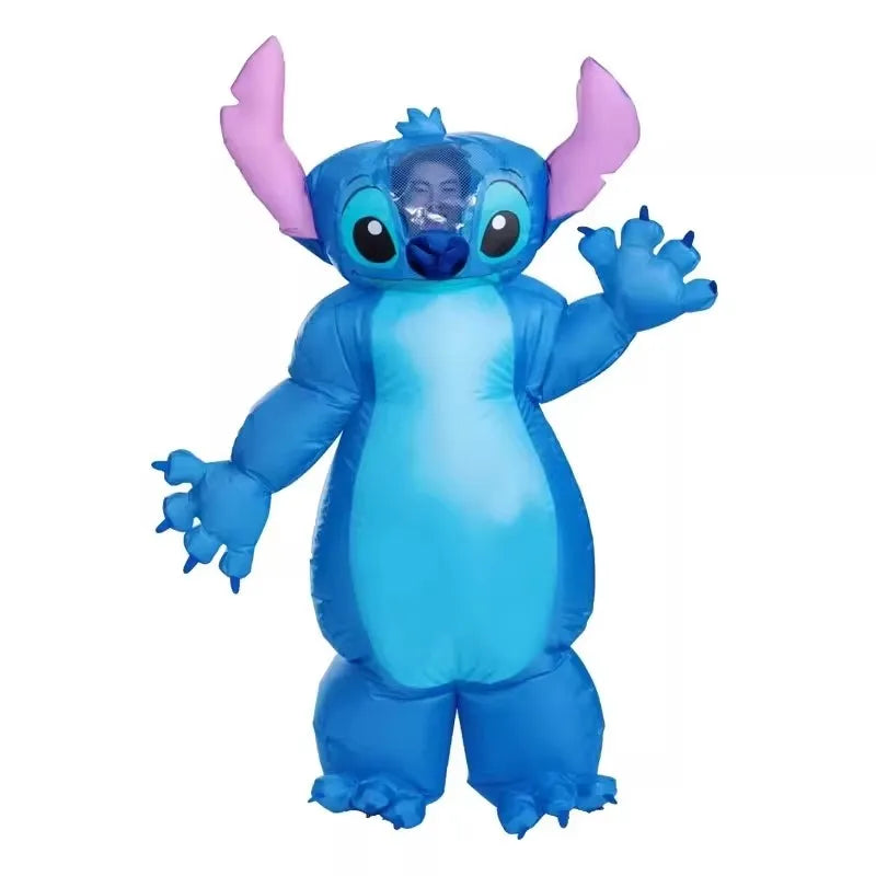 Costume gonflable souris électrique lors d'une fête