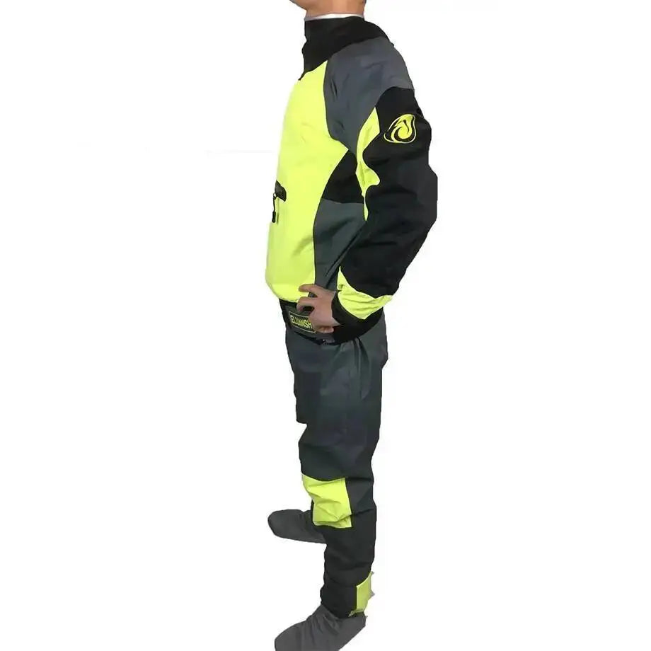 Accessoire Gonflable Cuissarde Étanche Pêche - en situation d'utilisation