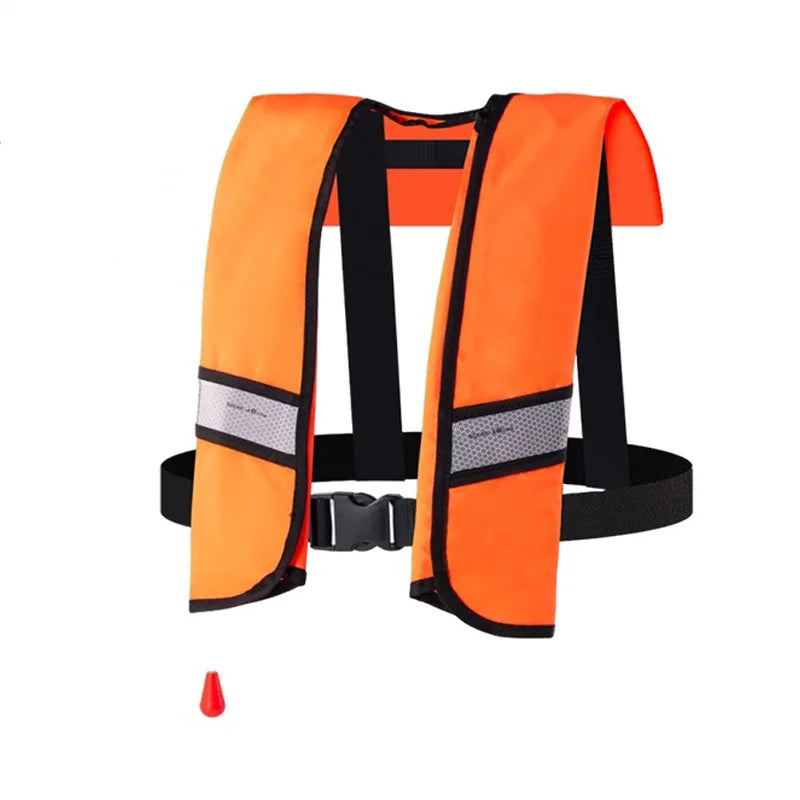 Gilet de sauvetage gonflable détail boucle